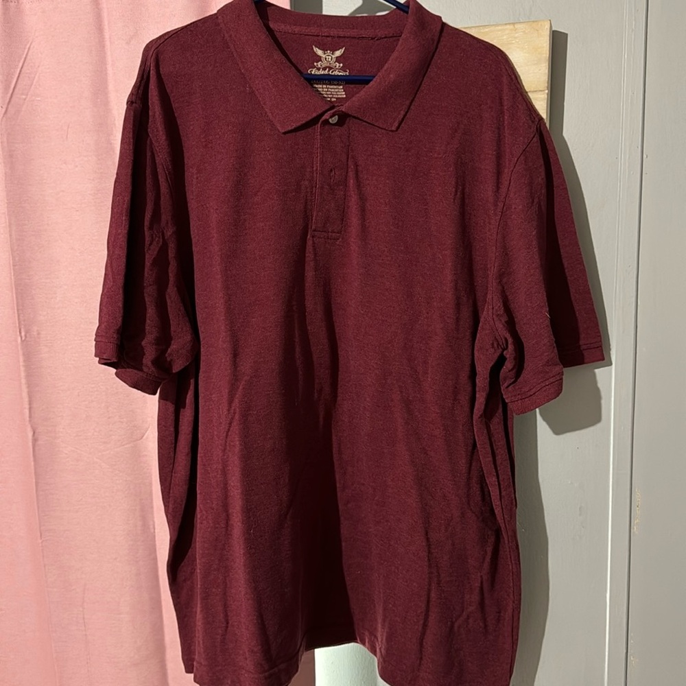 Faded Glory Men’s Short Sleeve Collared Shirt